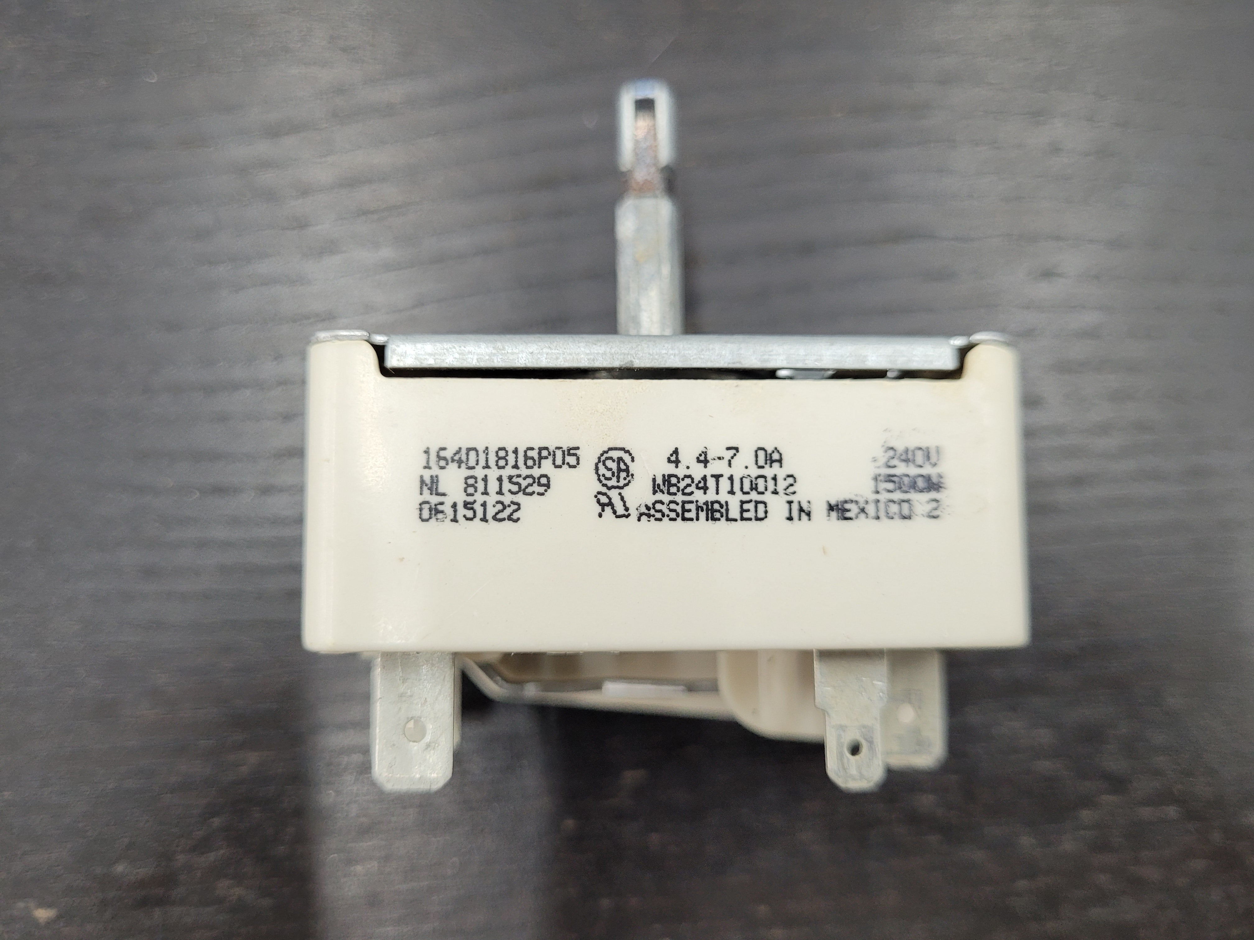 GE-Range-Surface-Element-Control-Switch-WB24T10012-164D1816P05 GE-Range-Surface-Element-Control-Switch-WB24T10012-164D1816P05
